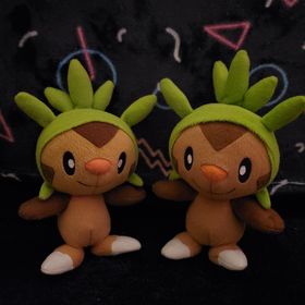 two chespin plush