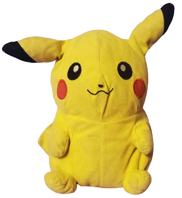 old pikachu plush