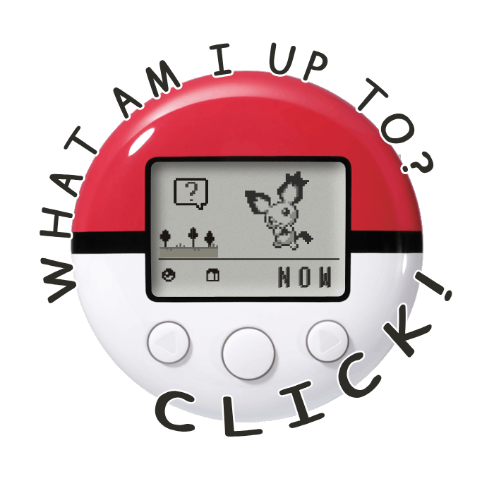 what am i up to? click!