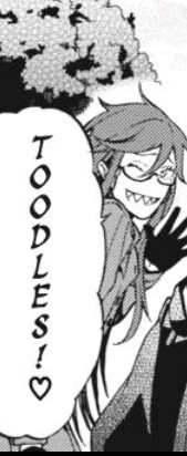 grell saying toodles