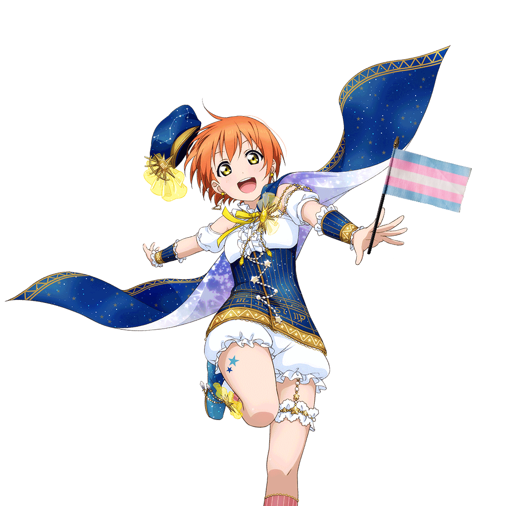 Rin Hoshizora in the Starry Sky outfit