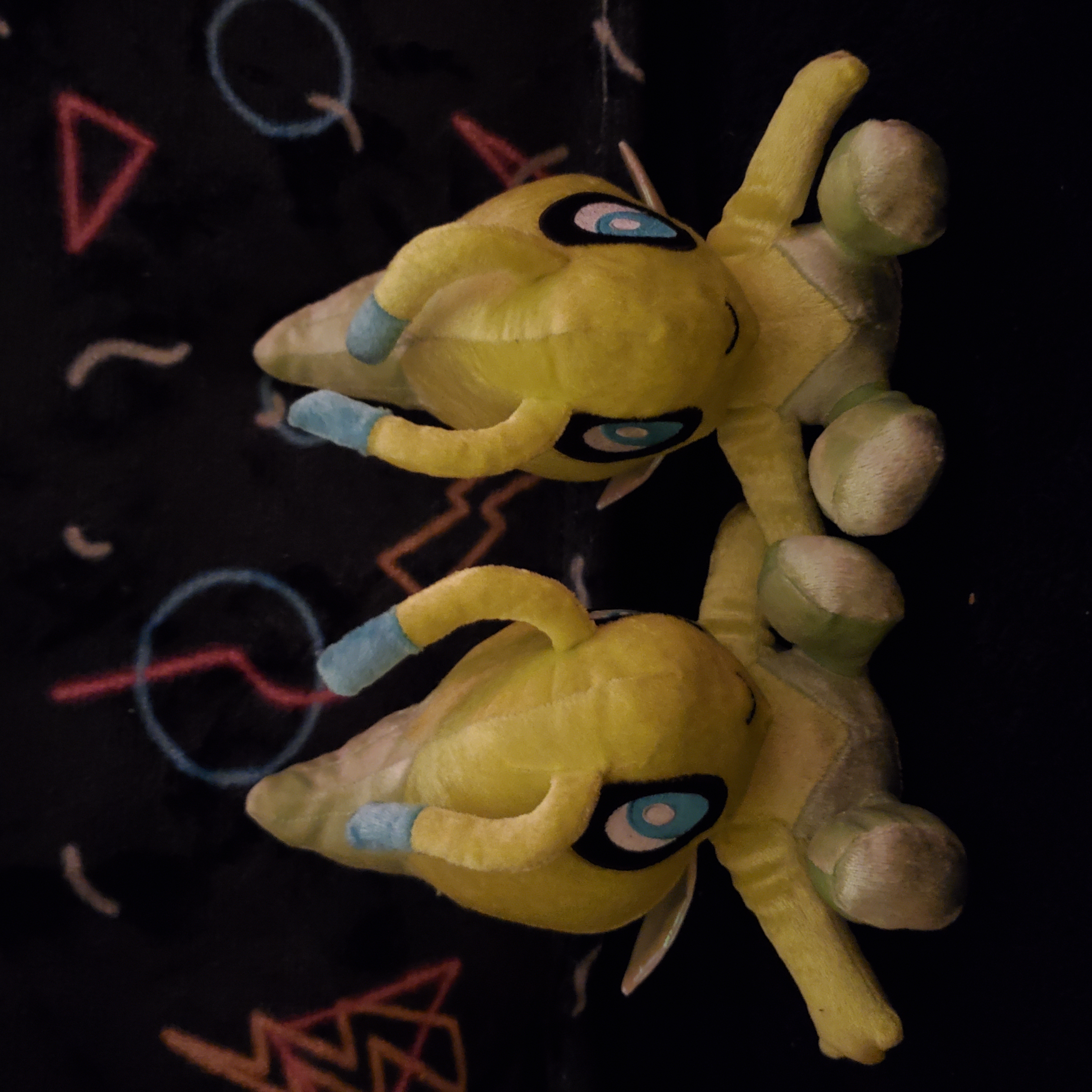 two celebi plush