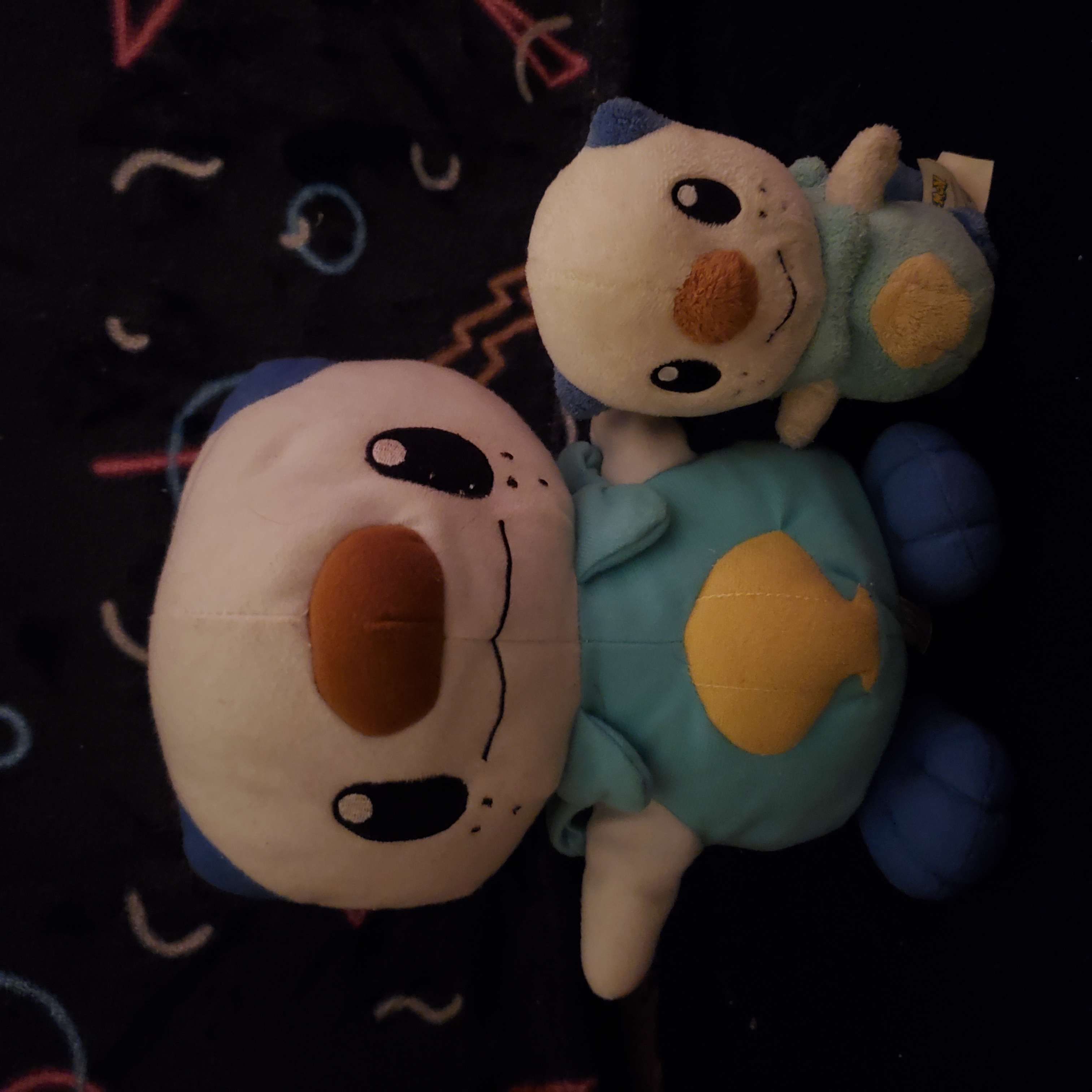 two oshawott plush