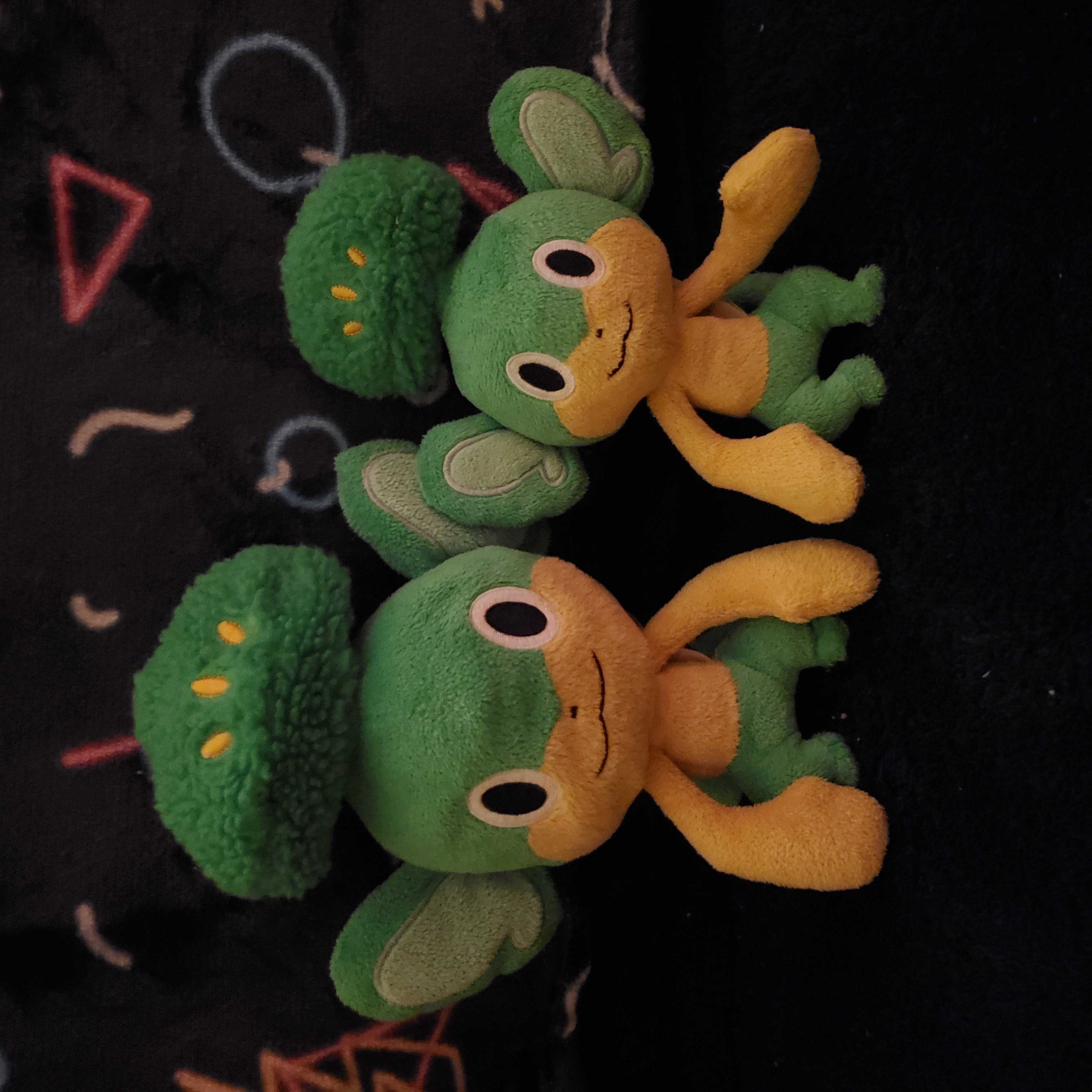 two pansage plush