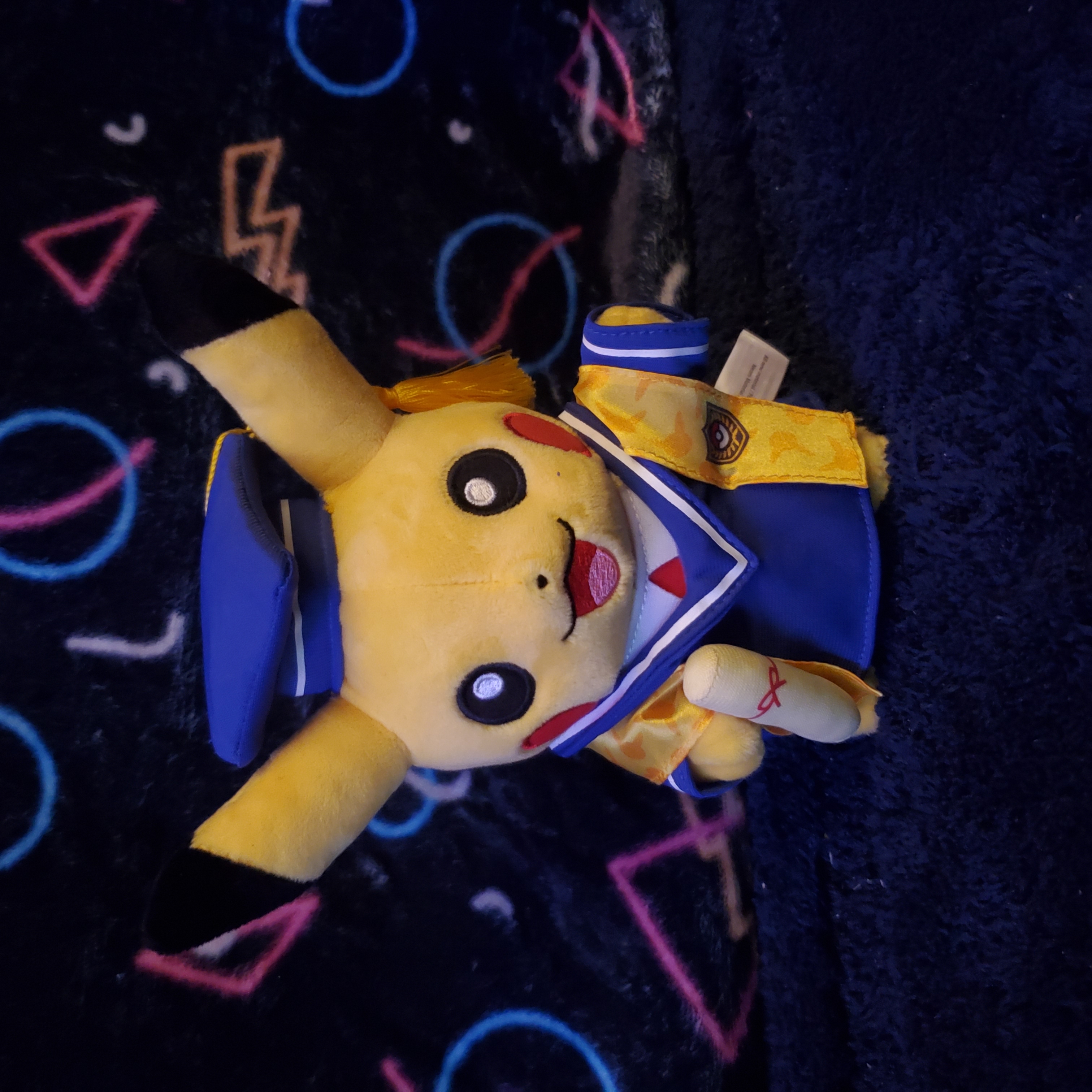 one pikachu plush