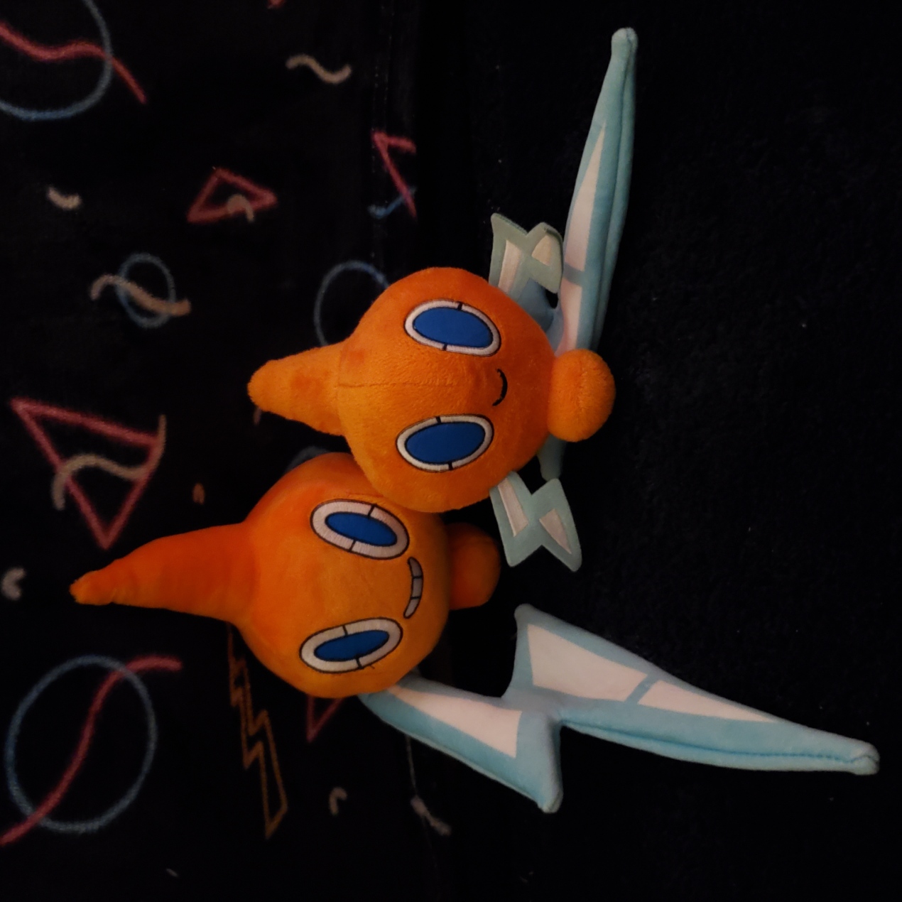 two rotom plush