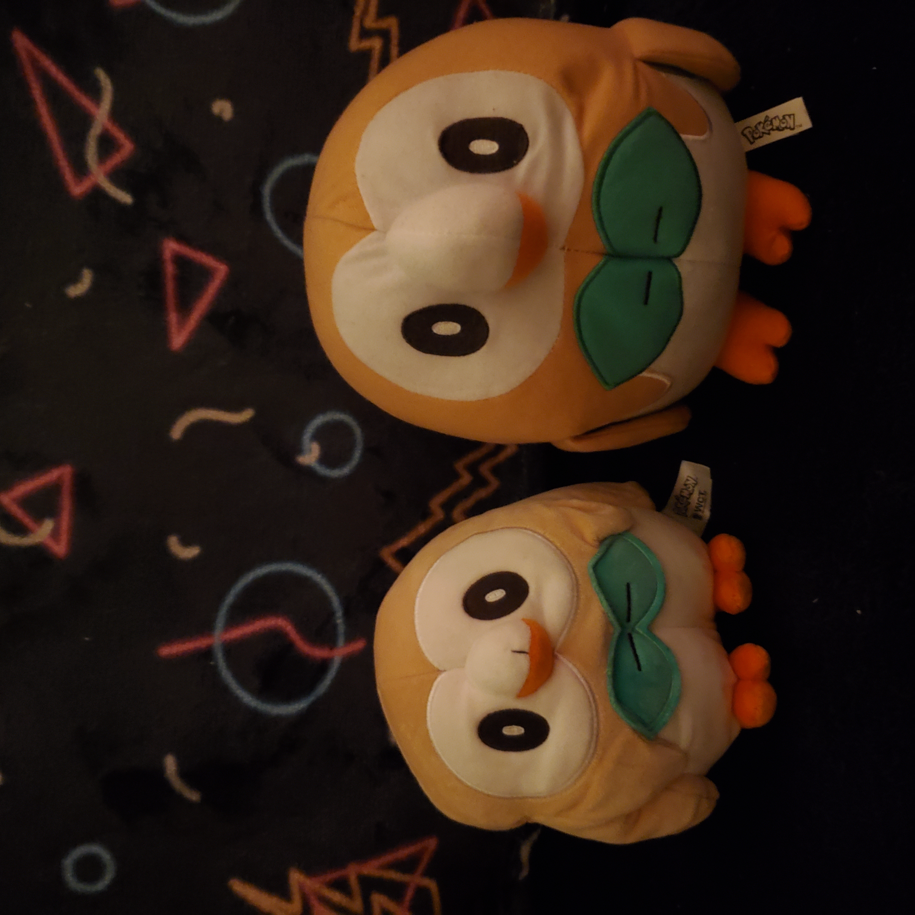 two rowlet plush