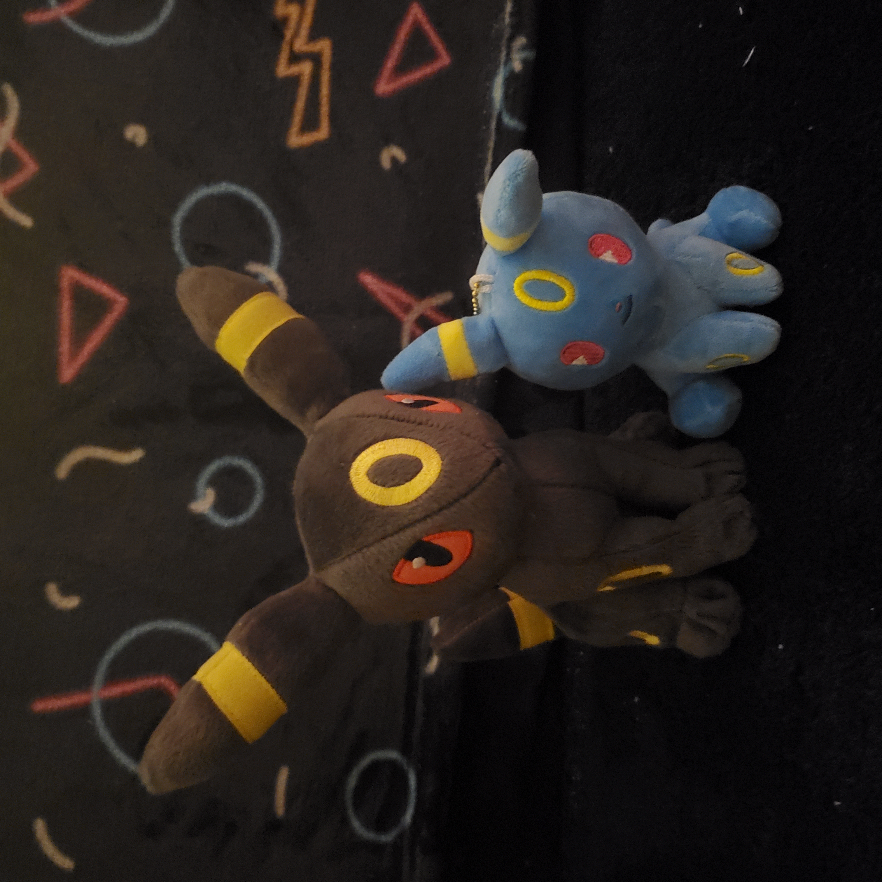 two umbreon plush