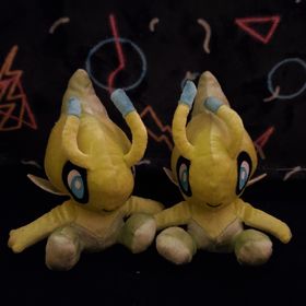 two celebi plush