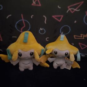 two jirachi plush