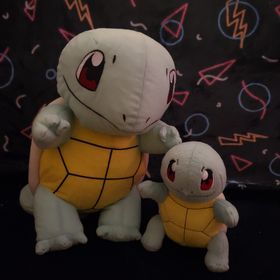 two squirtle plush