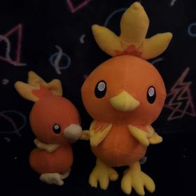 two torchic plush