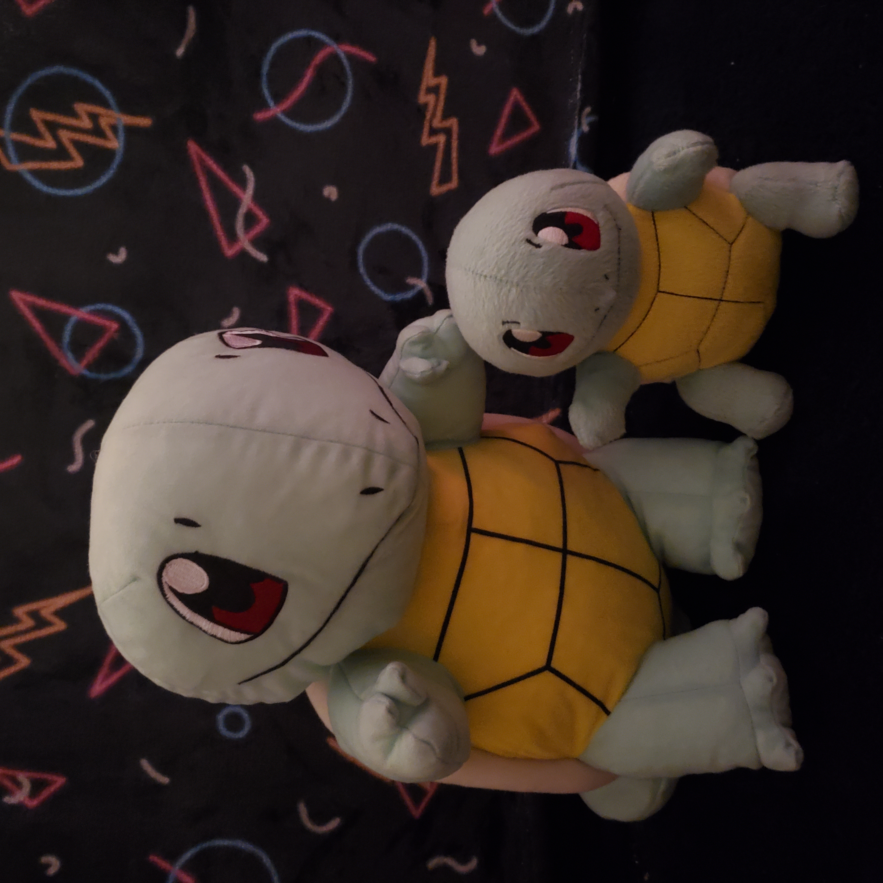 two squirtle plush
