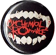 vampire teeth and mcr logo